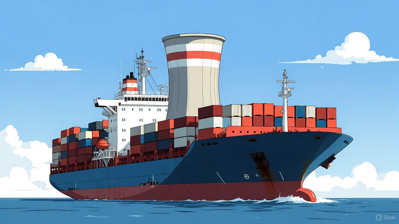 Китай заявил о прорыве в атомном судоходстве — турбины теперь работают на сверхкритическом CO₂ - похожая новость на Toplenta