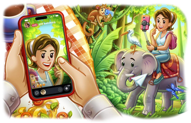 Telegram получил большое обновление: прямые эфиры, регулярные сообщения и аукционы подарков - свежие новости на Toplenta по теме и