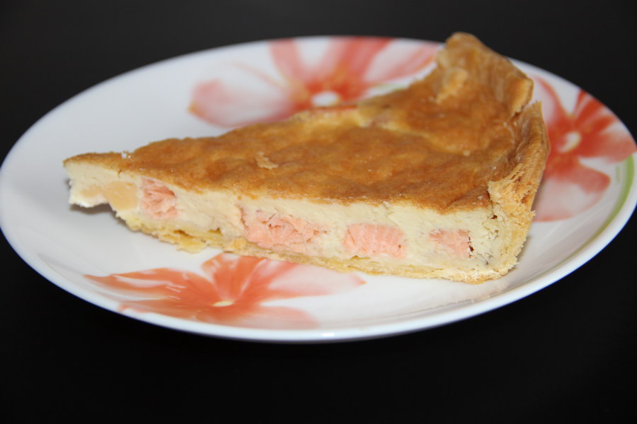 Пирог «Киш Лорен» с солёной начинкой (сёмга) - свежие новости на Toplenta