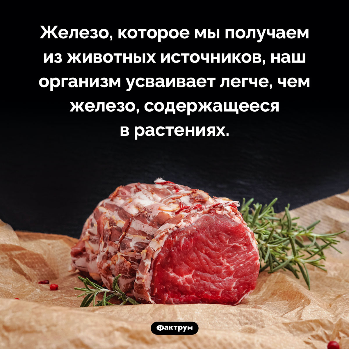 Железо проще усвоить из мяса - свежие новости на Toplenta по теме Чел