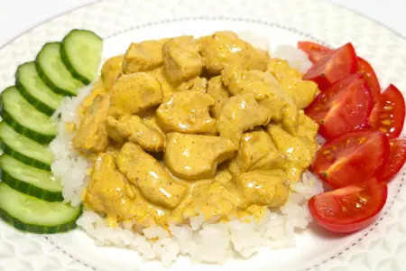 Рецепту курочки карри с рисом - свежие новости на Toplenta по теме ужин