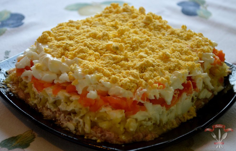 Нежный и очень вкусный салат «Полтавский». Пальчики oближитe - свежие новости на Toplenta по теме Салаты