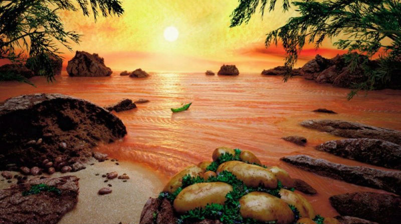 Фантастические пейзажи из еды. Бывает же такое - свежие новости на Toplenta по теме апи