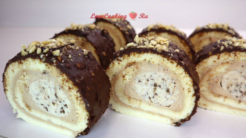 Бисквитный рулет с кофейным ганашом и ванильным кремю - свежие новости на Toplenta по теме ng