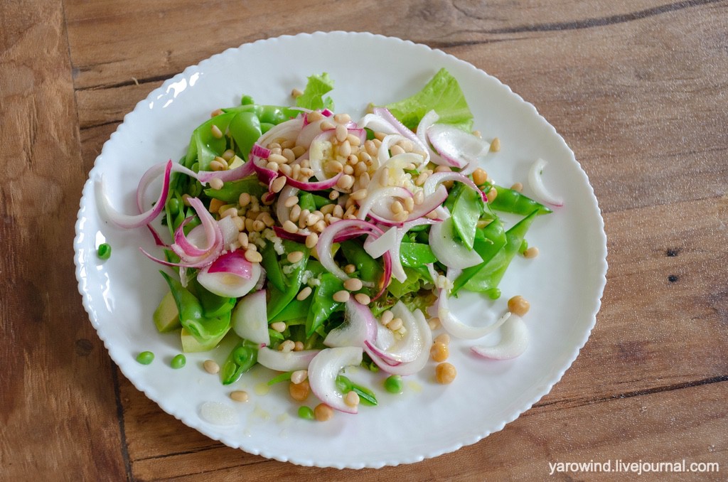 Салат с молодым горошком, авокадо и нутом - свежие новости на Toplenta по теме Салаты