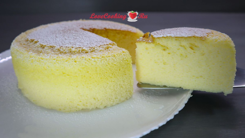 Японский хлопковый чизкейк - похожая новость на Toplenta