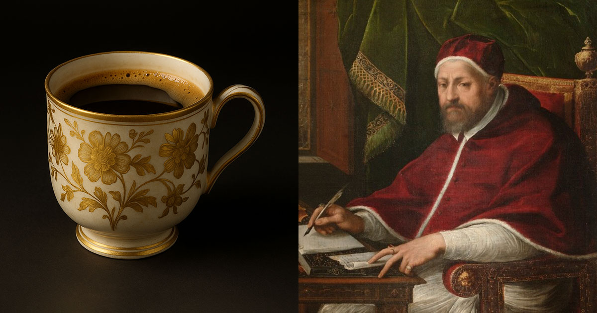 Папа Римский Климент VIII благословил кофе - свежие новости на Toplenta