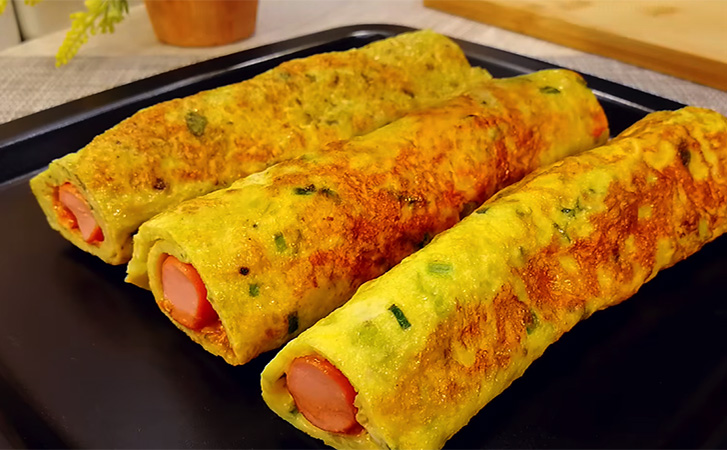 Чудо-трубочки к завтраку без использования теста. В основе капуста и яйца, а дети разбирают их первыми - свежие новости на Toplenta по теме rg