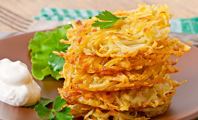 Жарим оладьи только из картошки: едим и утром, и вечером - свежие новости на Toplenta по теме да