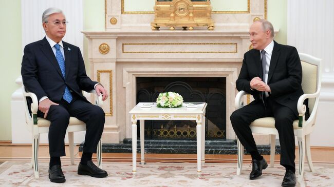 Путин и Токаев после ужина продолжат неформальное общение в Кремле - Еда на Toplenta