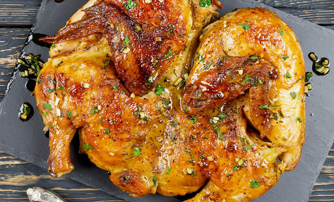 Маринуем и жарим цыпленка под гнетом: грузинский тапака - свежие новости на Toplenta по теме да