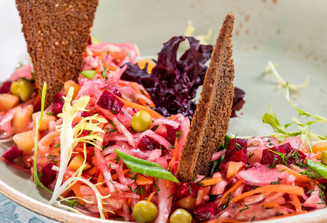 Пробуем винегрет по секретному способу шефа - свежие новости на Toplenta по теме да