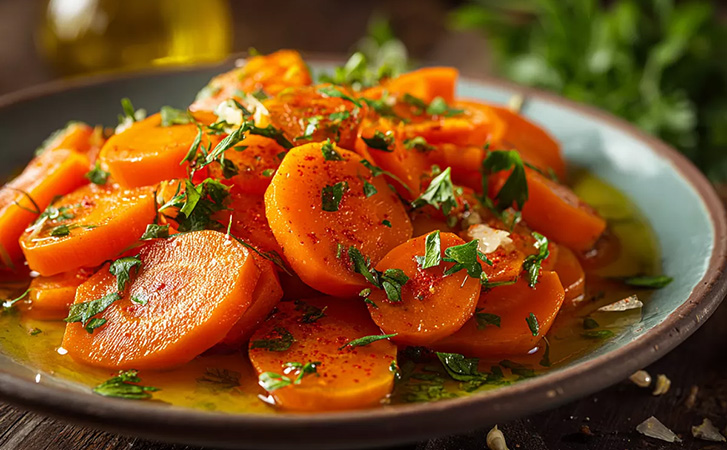 Морковь по-маррокански. Минутная закуска: хитрость кроется в особой заправке - свежие новости на Toplenta по теме rg