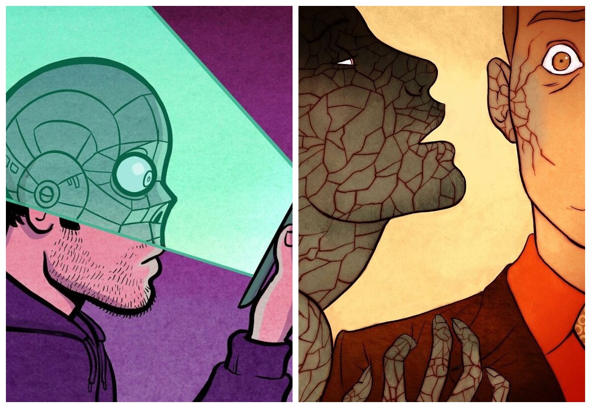 22 провокационных рисунка, показывающих темную сторону общества - свежие новости на Toplenta