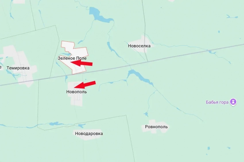 Активизация наступательных действий на стыке ДНР, Запорожской и Днепропетровской областей - северная часть Новополя под контролем армии России - ИИ на Toplenta