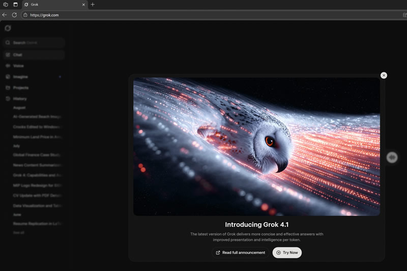 xAI выпустила Grok 4.1 — ИИ-модель заняла первое место в независимых тестах LMArena - свежие новости на Toplenta по теме искусственный_интеллект