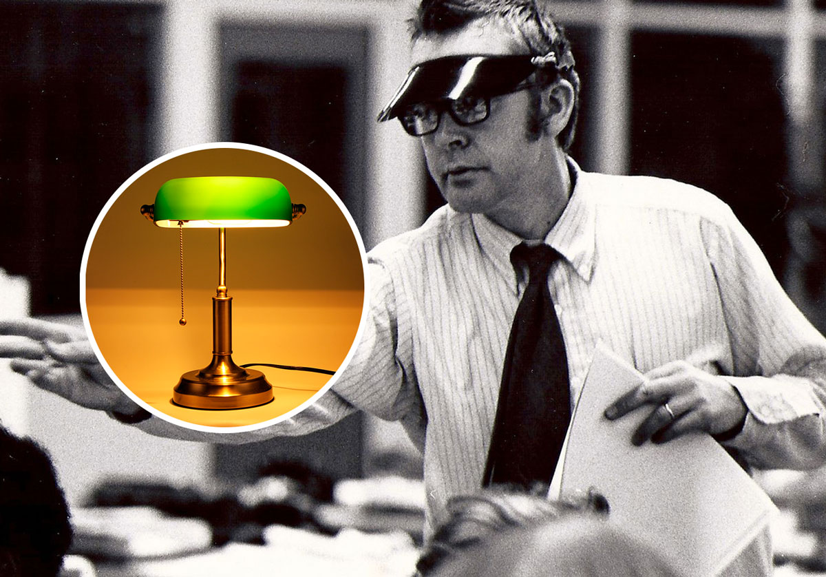 Откуда пошли банкирские лампы и зелёные козырьки - свежие новости на Toplenta по теме Факт