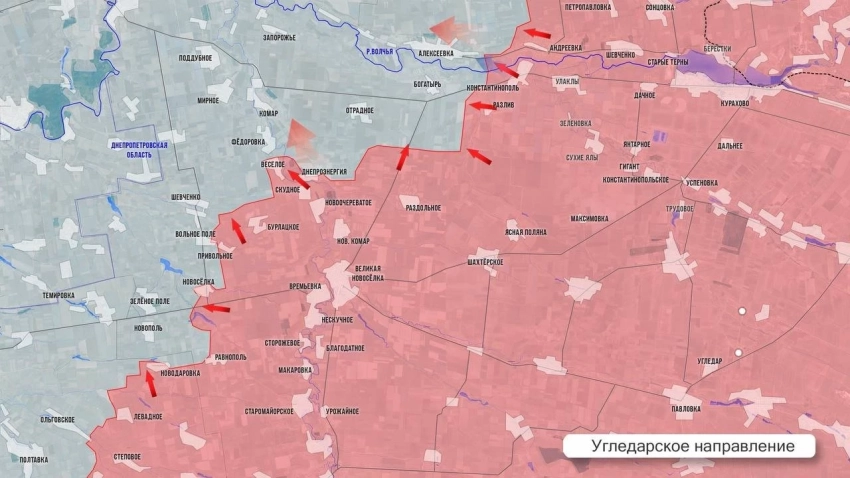 Свежая карта боевых действий на Украине на 14.04.2025: обзор последних событий на фронтах СВО - свежие новости на Toplenta