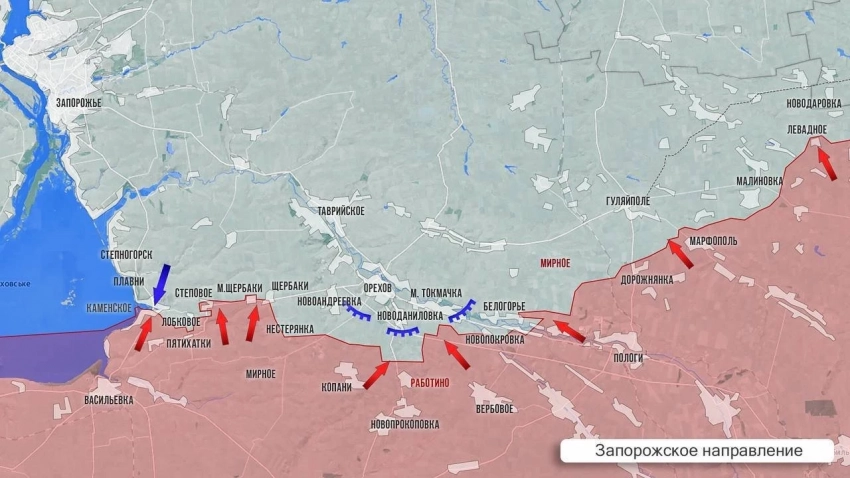 Свежая карта боевых действий на Украине от 27.04.2025: обзор последних событий на фронтах СВО - История на Toplenta
