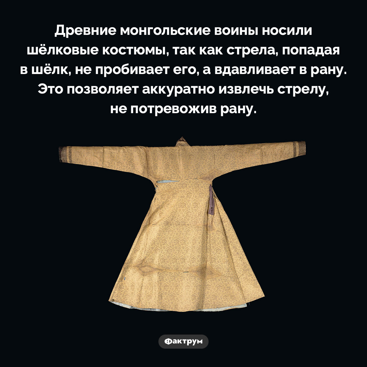 Древние монгольские воины носили шёлковые жилеты - свежие новости на Toplenta по теме Факт