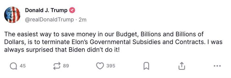 В США началась война между Трампом и Маском - свежие новости на Toplenta по теме В мире  /  Соцпортал