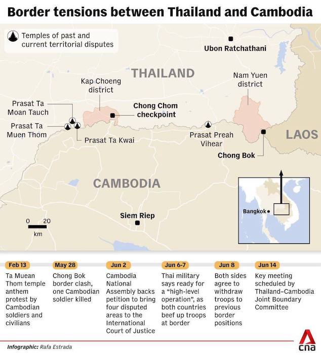 Почему Таиланд и Камбоджа конфликтуют? - свежие новости на Toplenta по теме В мире  /  Соцпортал
