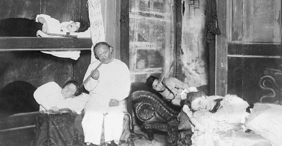 Сладкий дурман: фотографии опиумных притонов в США XX века - свежие новости на Toplenta по теме X