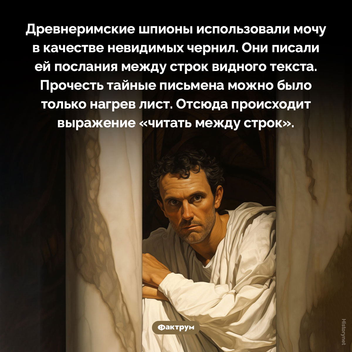 Моча в качестве невидимых чернил - свежие новости на Toplenta по теме Древний Рим