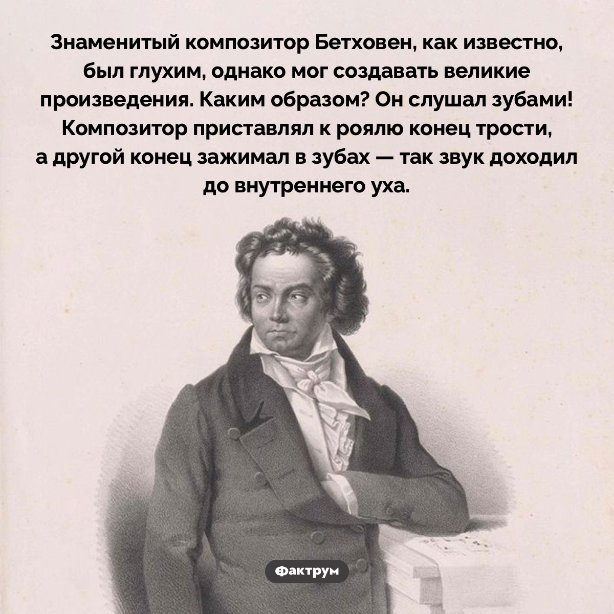 Как Бетховен писал свои произведения будучи глухим - свежие новости на Toplenta по теме 02.08.2025