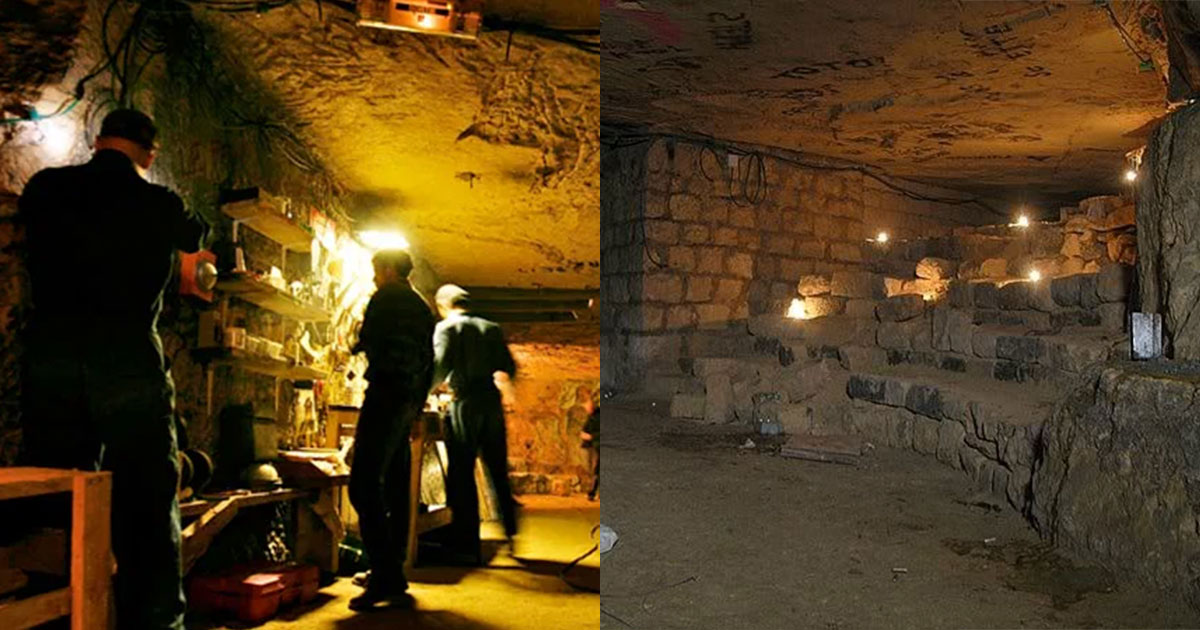 В 2004 году полиция Франции обнаружила в парижских катакомбах действующий кинотеатр - свежие новости на Toplenta по теме По