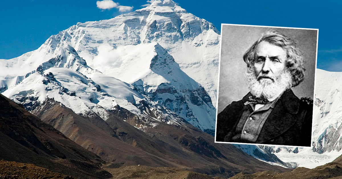 Эверест не хотел, чтобы гору называли в честь него - свежие новости на Toplenta по теме 19 век