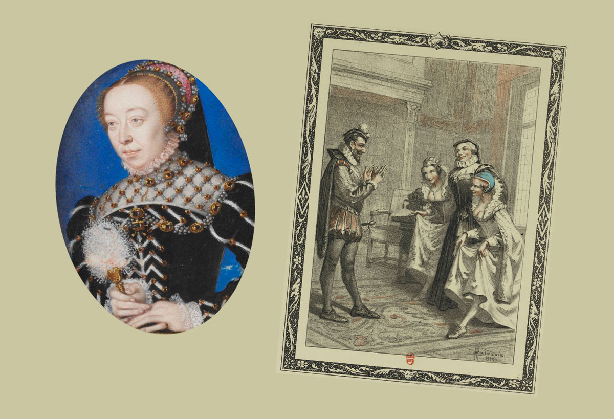 Екатерина Медичи держала «Летучий эскадрон» из 80 фрейлин - похожая новость на Toplenta