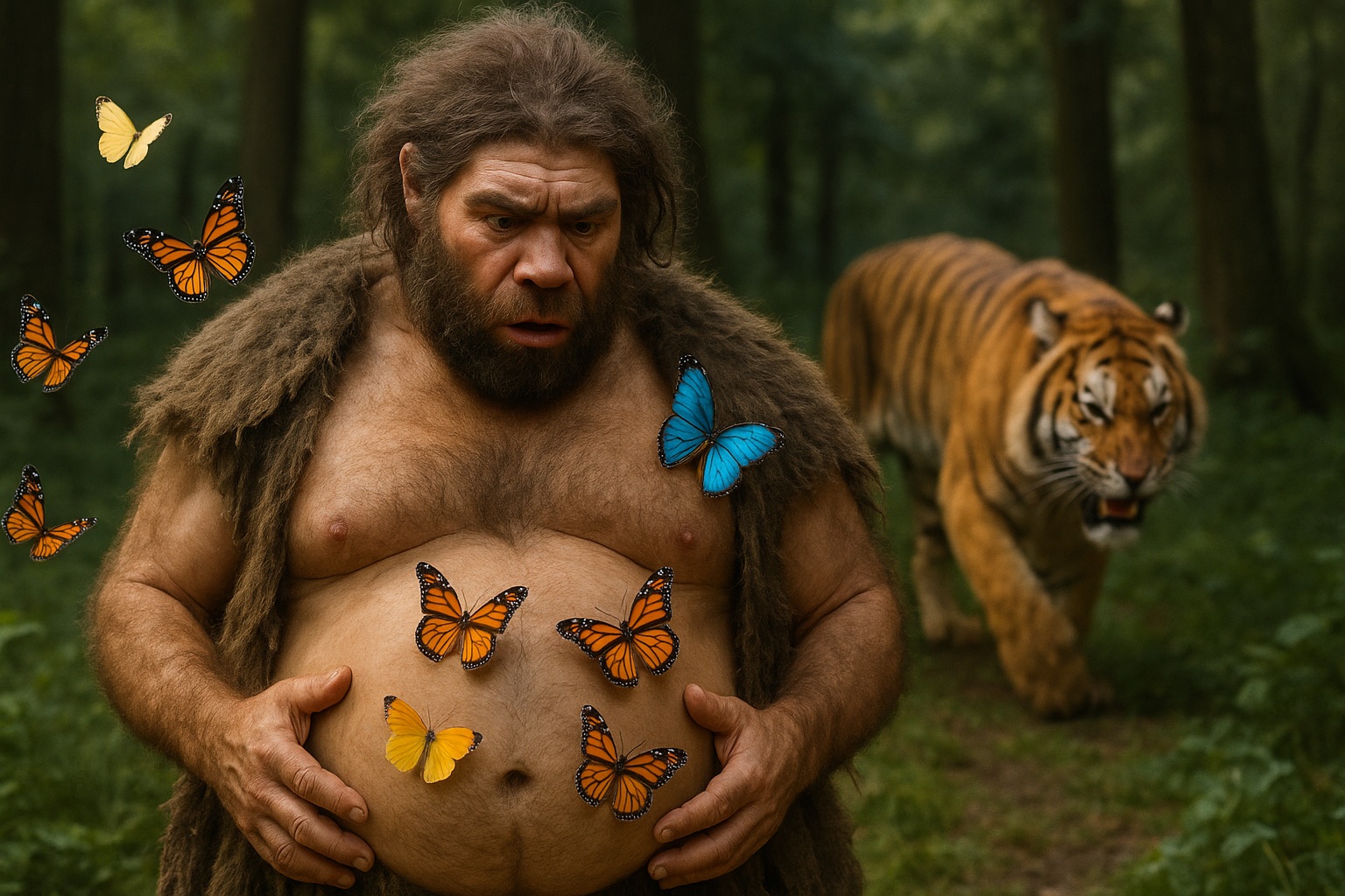 Почему возникает чувство бабочек в животе? - похожая новость на Toplenta