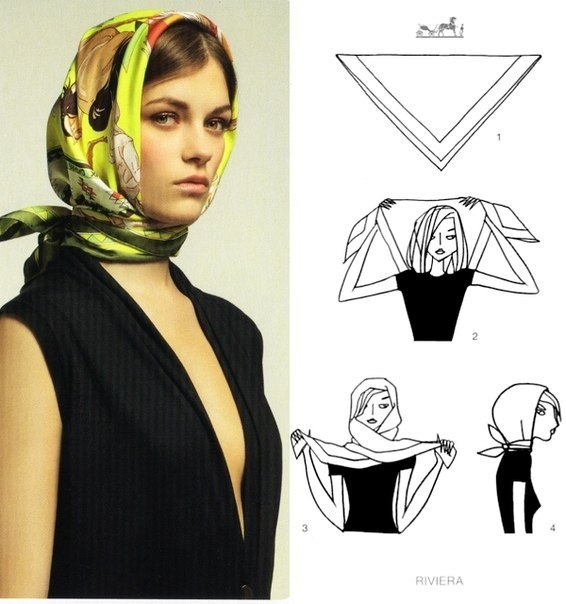 Как завязать платок разными способами - свежие новости на Toplenta