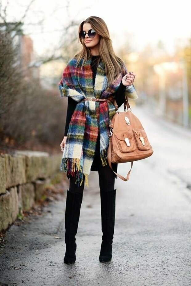 Как разнообразить скучный осенний образ: учимся стильно носить шарф - свежие новости на Toplenta