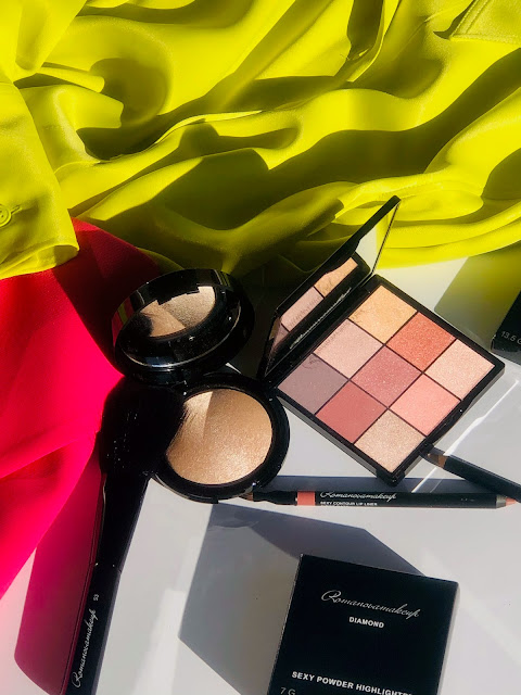 ROMANOVAMAKEUP Sexy Eyeshadow Palette, Sexy Powder Highlighter, Eyebrow Pencil / обзор, отзывы. - свежие новости на Toplenta по теме am