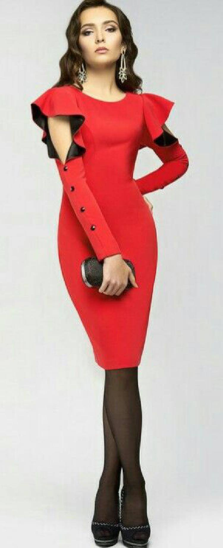 21 элегантных образов с платьями-футляр для настоящих леди - свежие новости на Toplenta по теме Краснуху