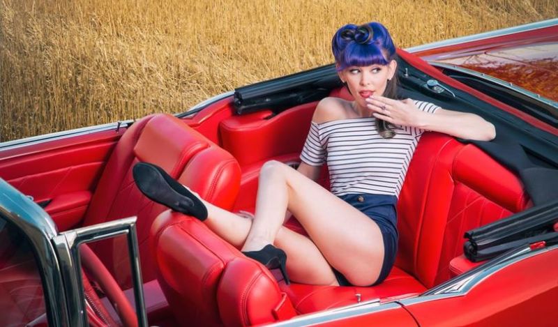 Задорная пинап модель Кеара Дарлинг - свежие новости на Toplenta по теме косплей