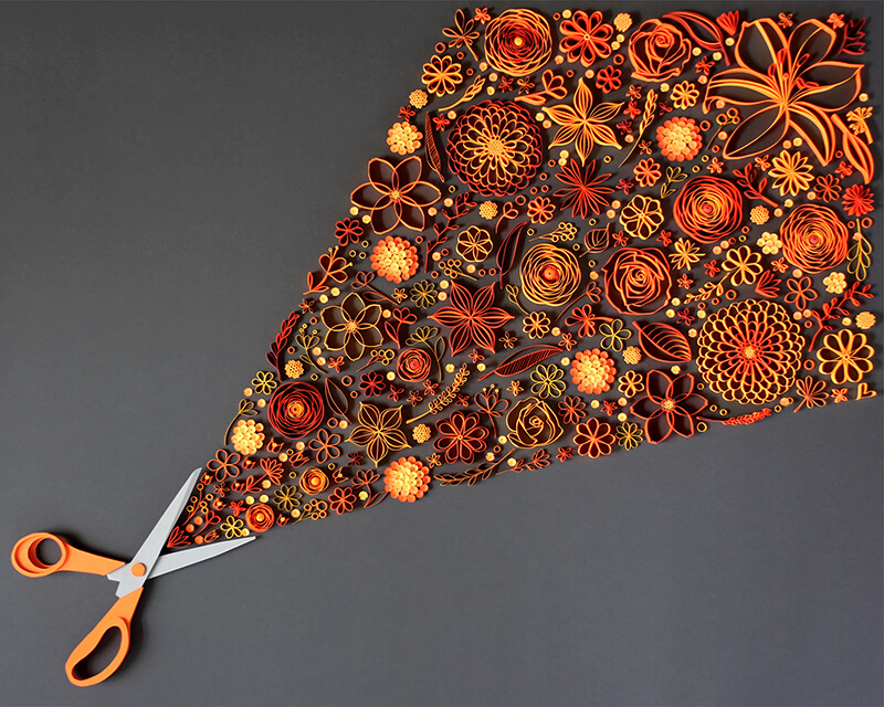 Искусство аппликации: потрясающие бумажные цветы - свежие новости на Toplenta по теме Тв