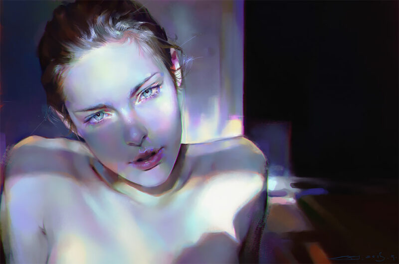 Нежные портреты от мастера цифровой живописи Яньцзюнь Чэн - свежие новости на Toplenta по теме Цифровое