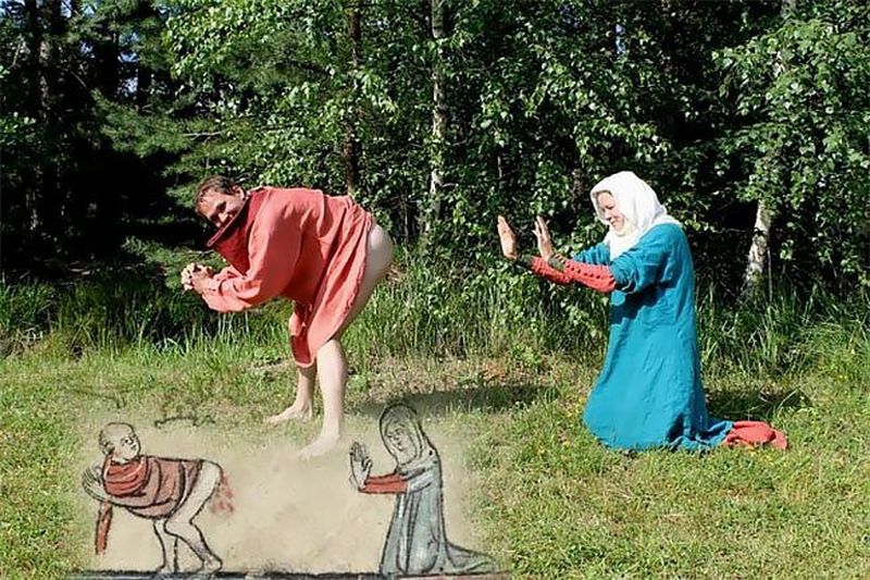 Странные и смешные реконструкции средневековых рисунков - свежие новости на Toplenta по теме Создан