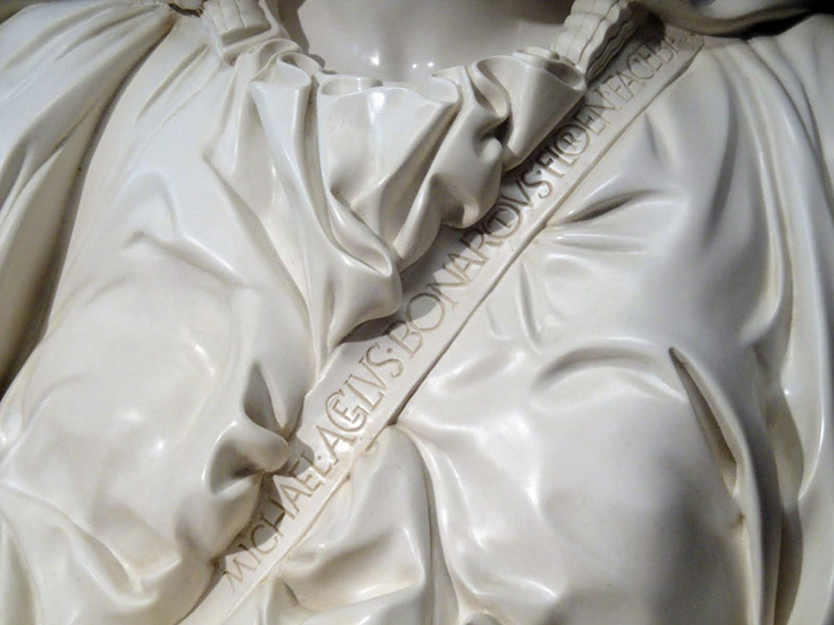 Только одна скульптура Микеланджело подписана его именем - свежие новости на Toplenta по теме культура