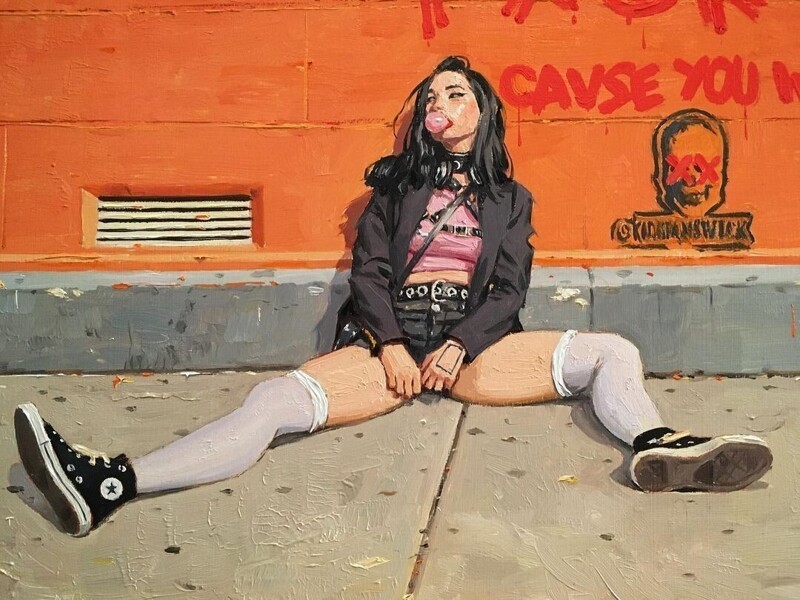 «Городская жизнь»: превосходные современные картины маслом Винсента Джаррано - свежие новости на Toplenta по теме под