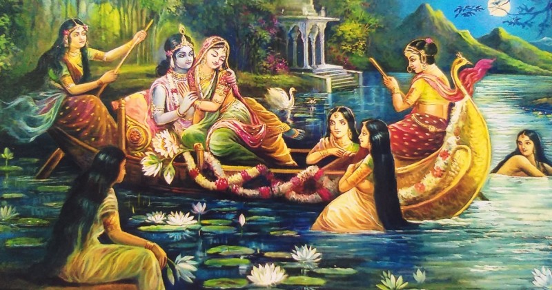 Боги, люди и эпохи в картинах художника Вишала Гурджала - свежие новости на Toplenta по теме небо