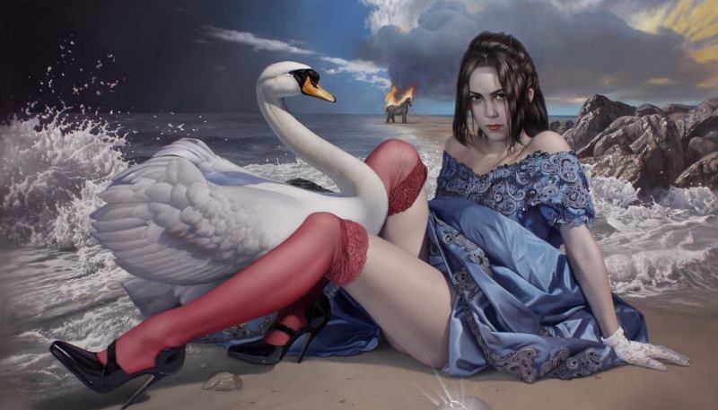 Таинственные красавицы на картинах мастера фантастического реализма Михаэля Машки - свежие новости на Toplenta по теме Художник