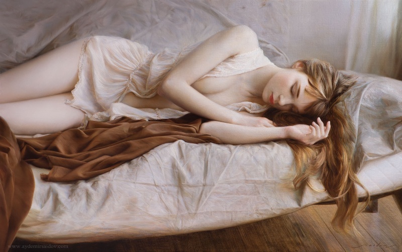 Нежность и релакс на картинах художника Айдемира Саидова - свежие новости на Toplenta по теме Культура