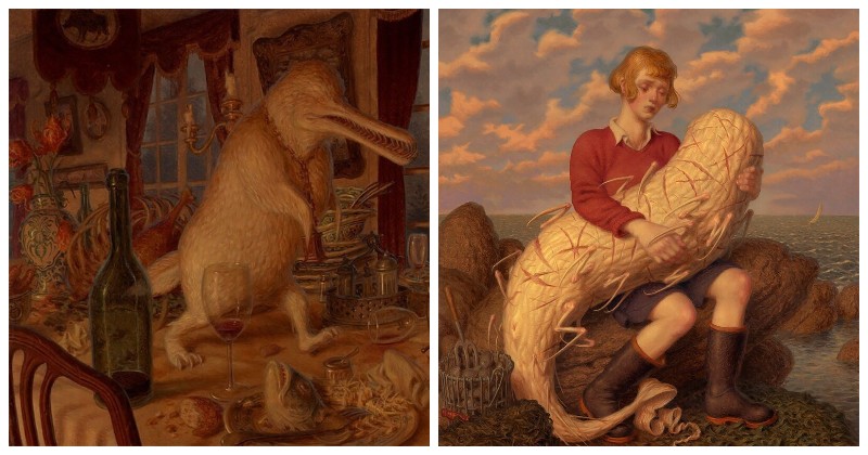 Странные твари на картинах Питера Фергюсона - свежие новости на Toplenta по теме д. Канада Никольская [1253430]