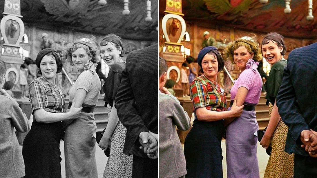 Увидеть историю в красках: 30 раскрашенных архивных фото от Себастьяна де Оливейра - свежие новости на Toplenta по теме белая