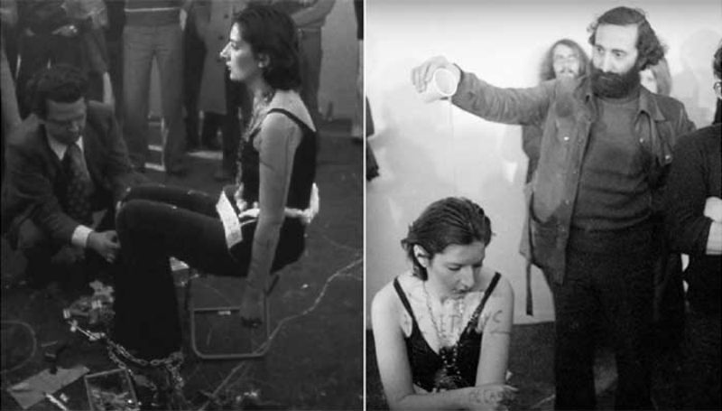 Страшный эксперимент: художница стояла 6 часов смирно и позволяла зрителям творить с ней что угодно - свежие новости на Toplenta