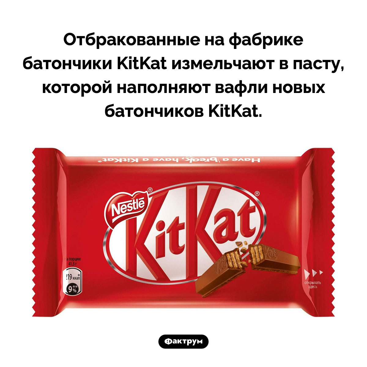 Чем наполнены вафли в батончиках KitKat - свежие новости на Toplenta